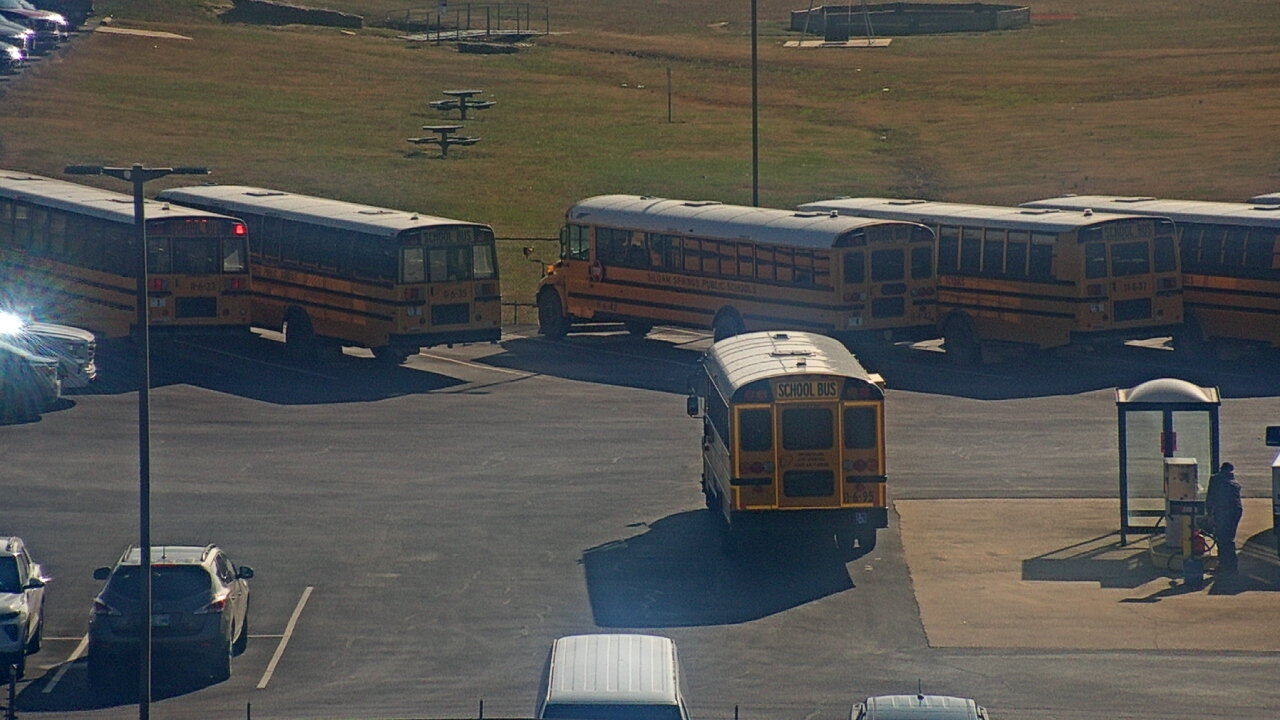 Thumbnail for current weather camera view from Allen ES in Siloam Springs, Arkansas