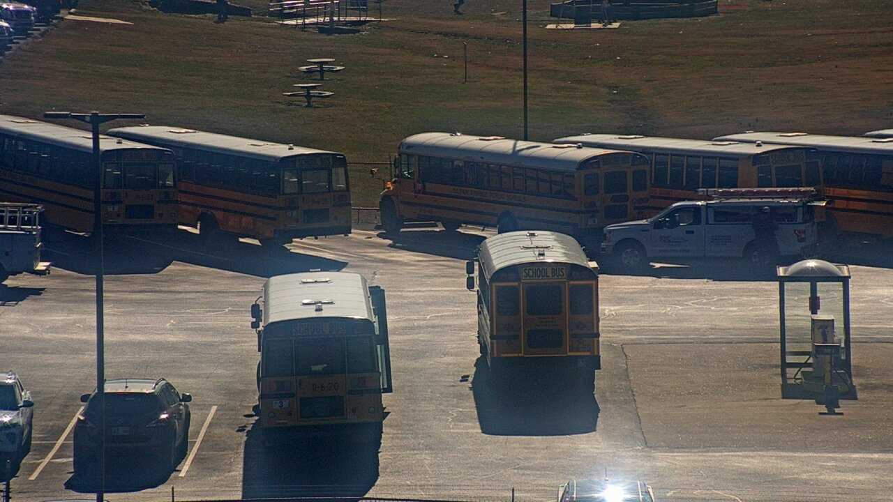 Thumbnail for current weather camera view from Allen ES in Siloam Springs, Arkansas