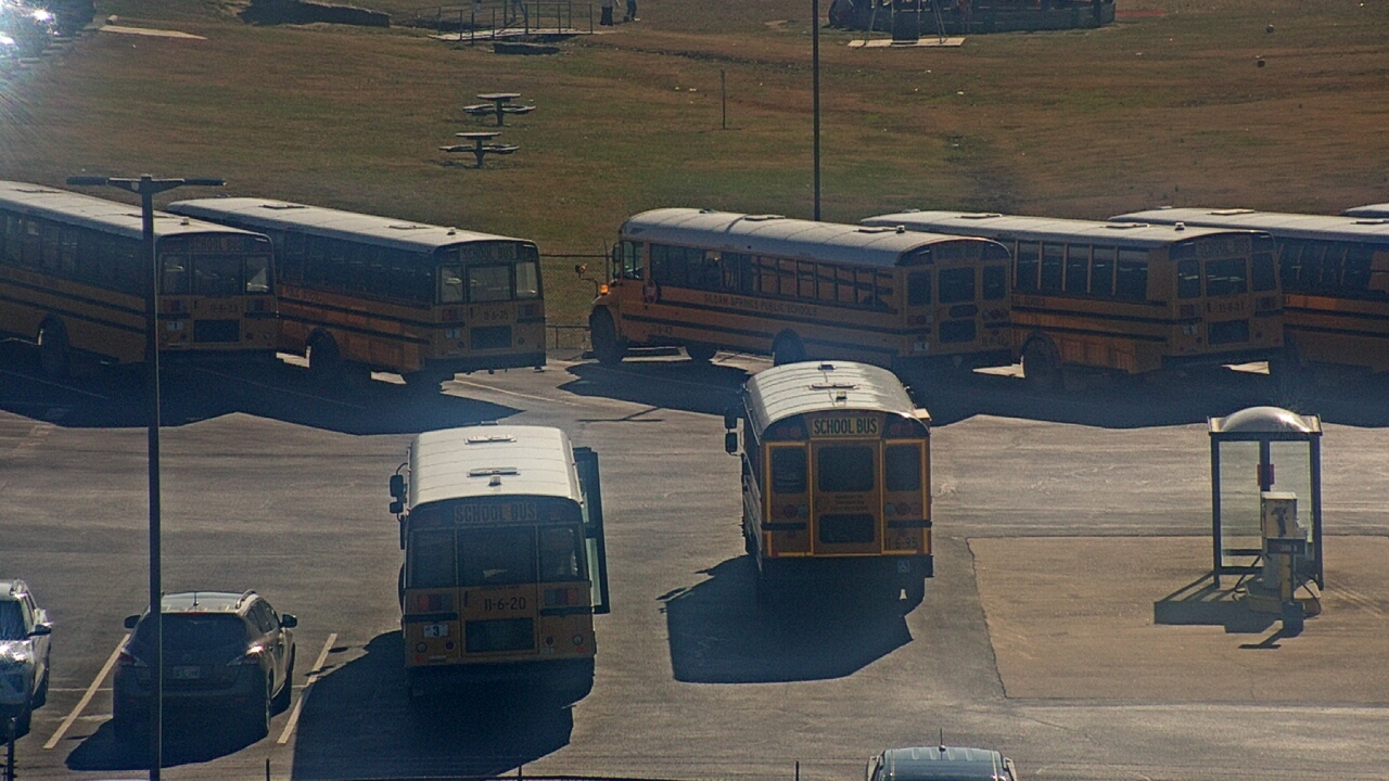 Thumbnail for current weather camera view from Allen ES in Siloam Springs, Arkansas