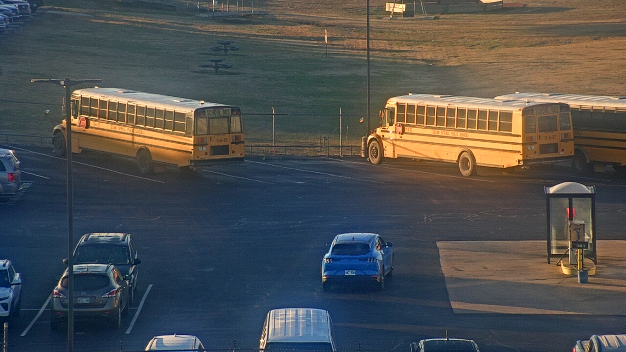 Thumbnail for current weather camera view from Allen ES in Siloam Springs, Arkansas