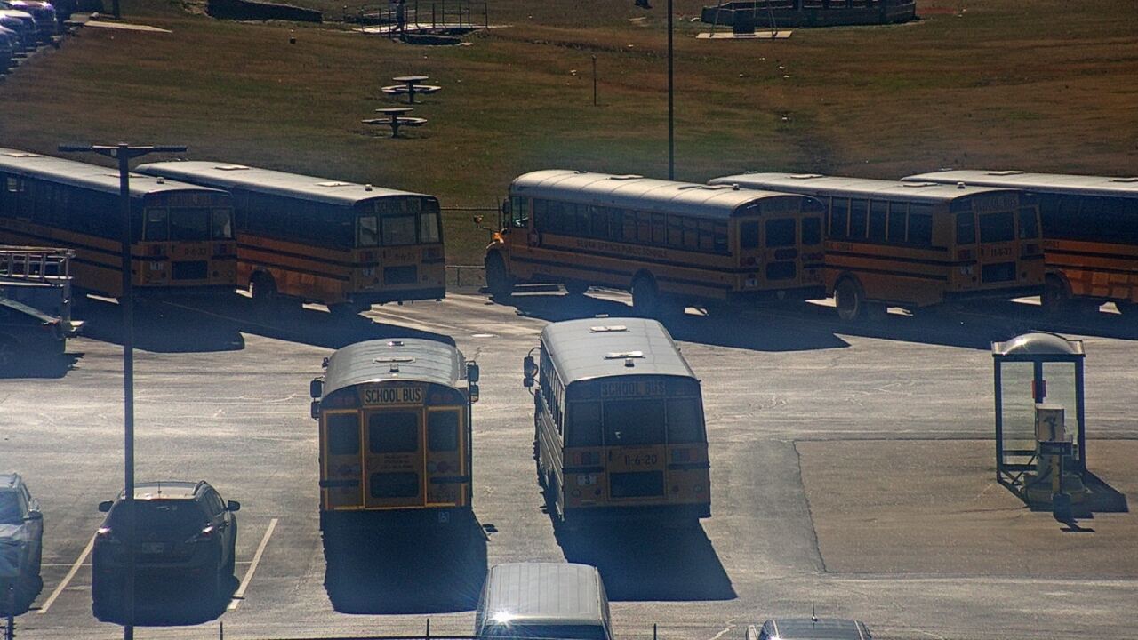 Thumbnail for current weather camera view from Allen ES in Siloam Springs, Arkansas