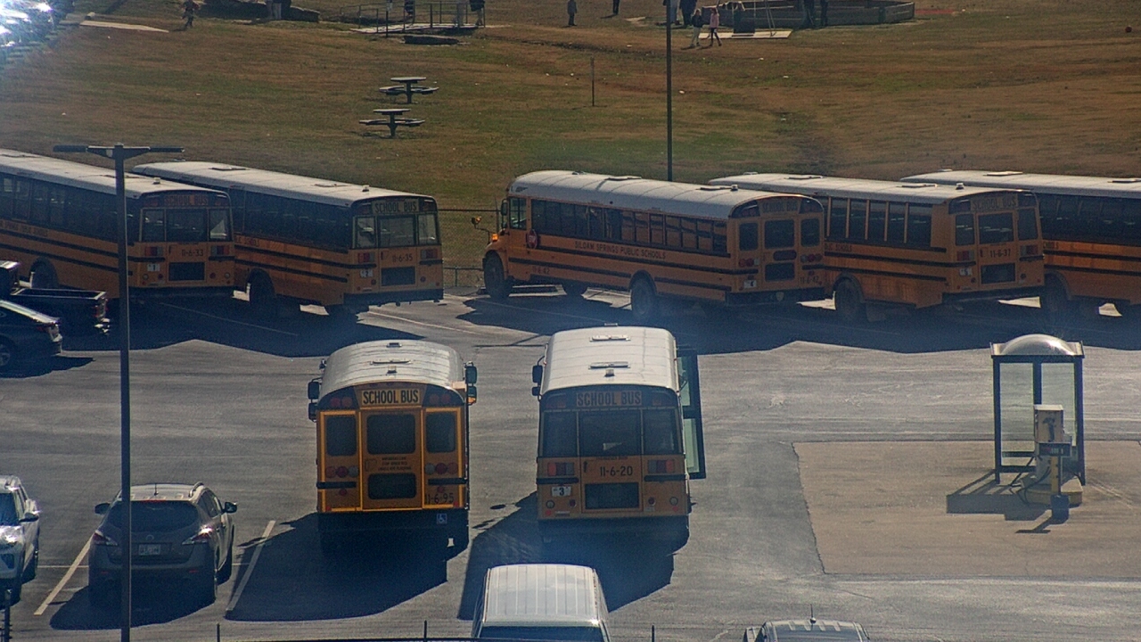 Thumbnail for current weather camera view from Allen ES in Siloam Springs, Arkansas