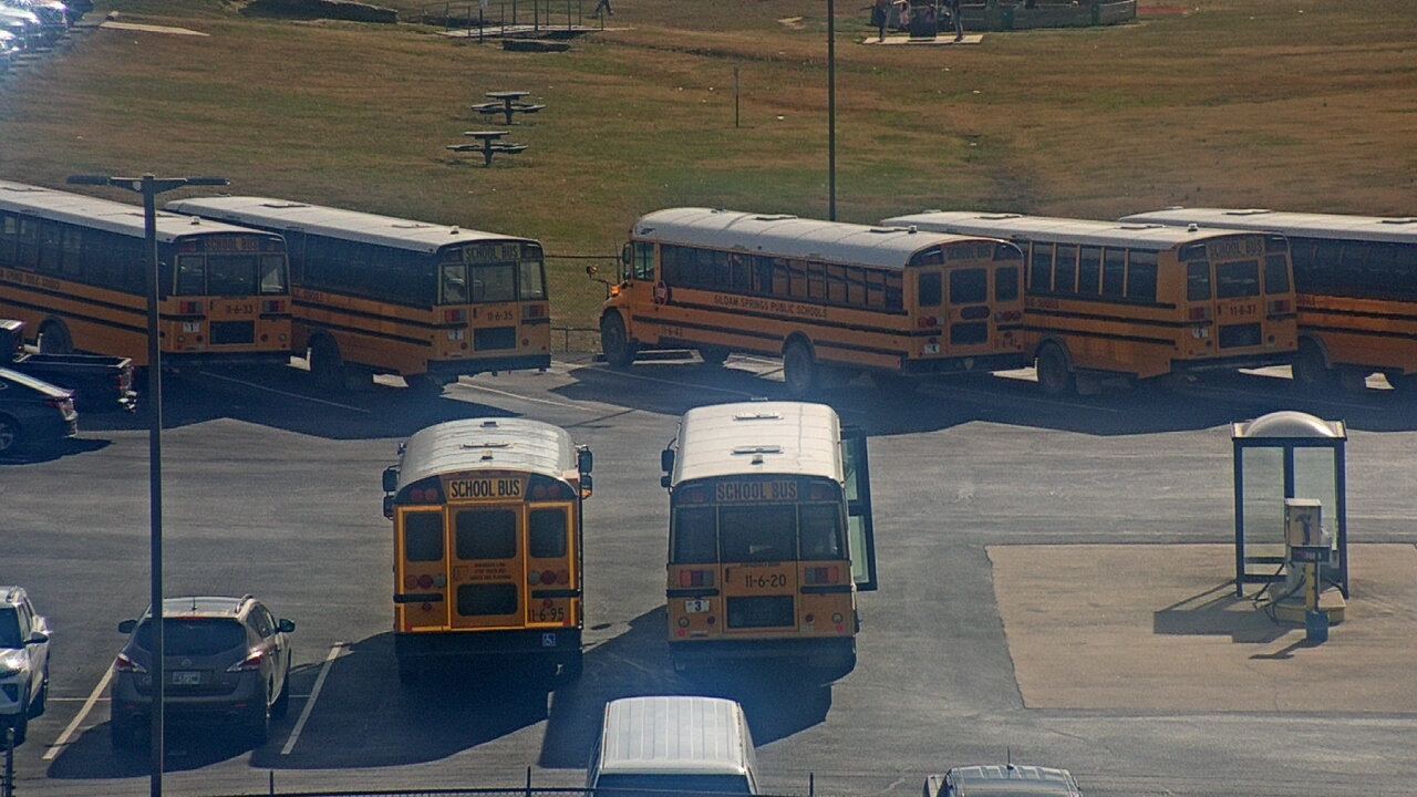 Thumbnail for current weather camera view from Allen ES in Siloam Springs, Arkansas