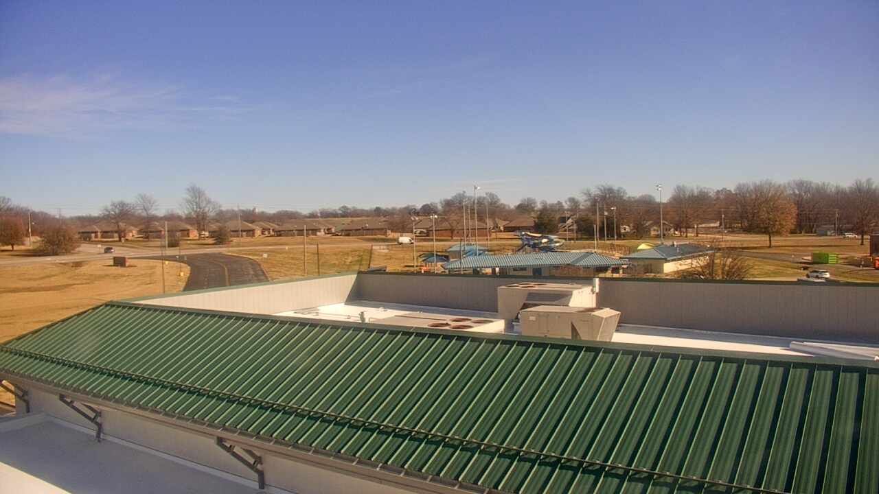 Thumbnail for current weather camera view from Allen ES in Siloam Springs, Arkansas