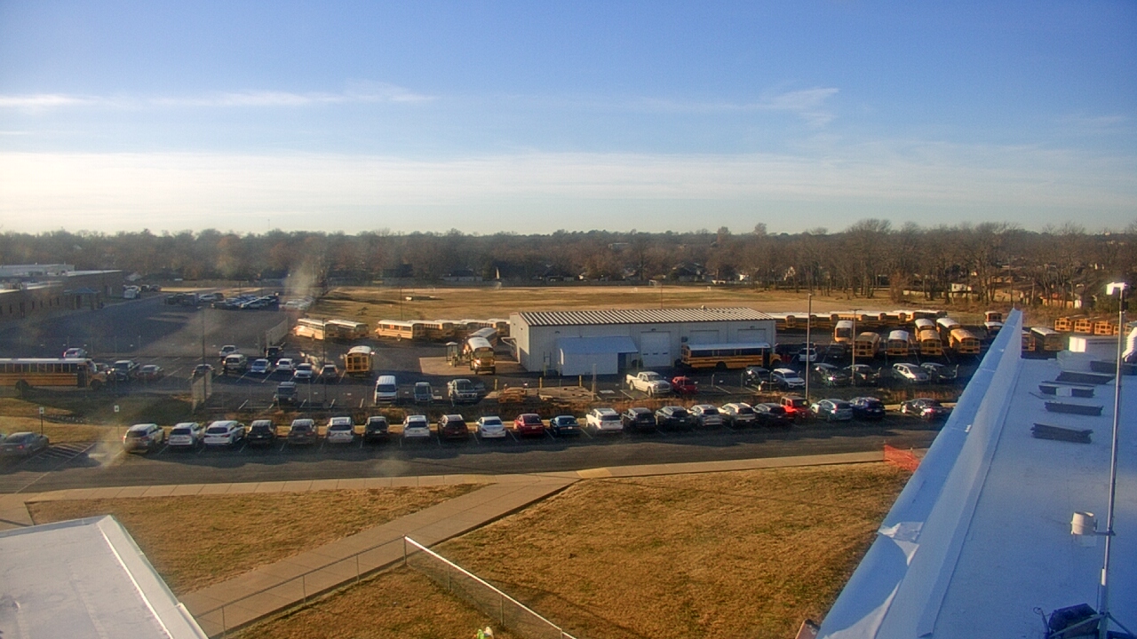 Thumbnail for current weather camera view from Allen ES in Siloam Springs, Arkansas