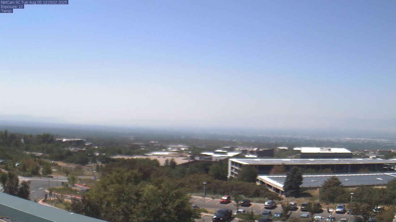 Thumbnail for current weather camera view from Red Butte Garden in Salt Lake City, Utah