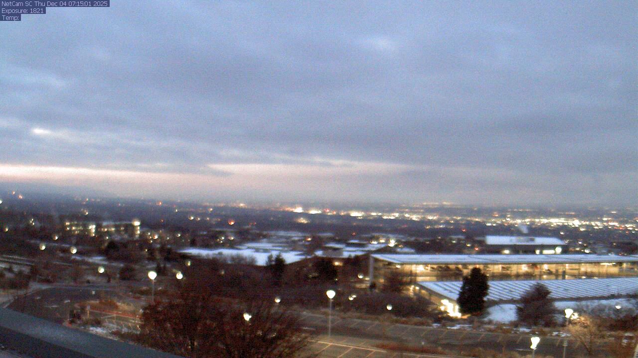 Thumbnail for current weather camera view from Red Butte Garden in Salt Lake City, Utah