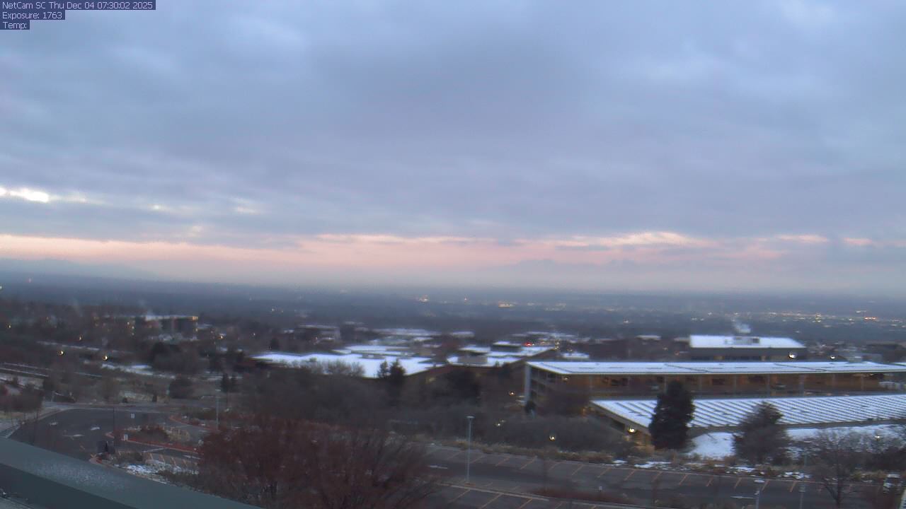 Thumbnail for current weather camera view from Red Butte Garden in Salt Lake City, Utah