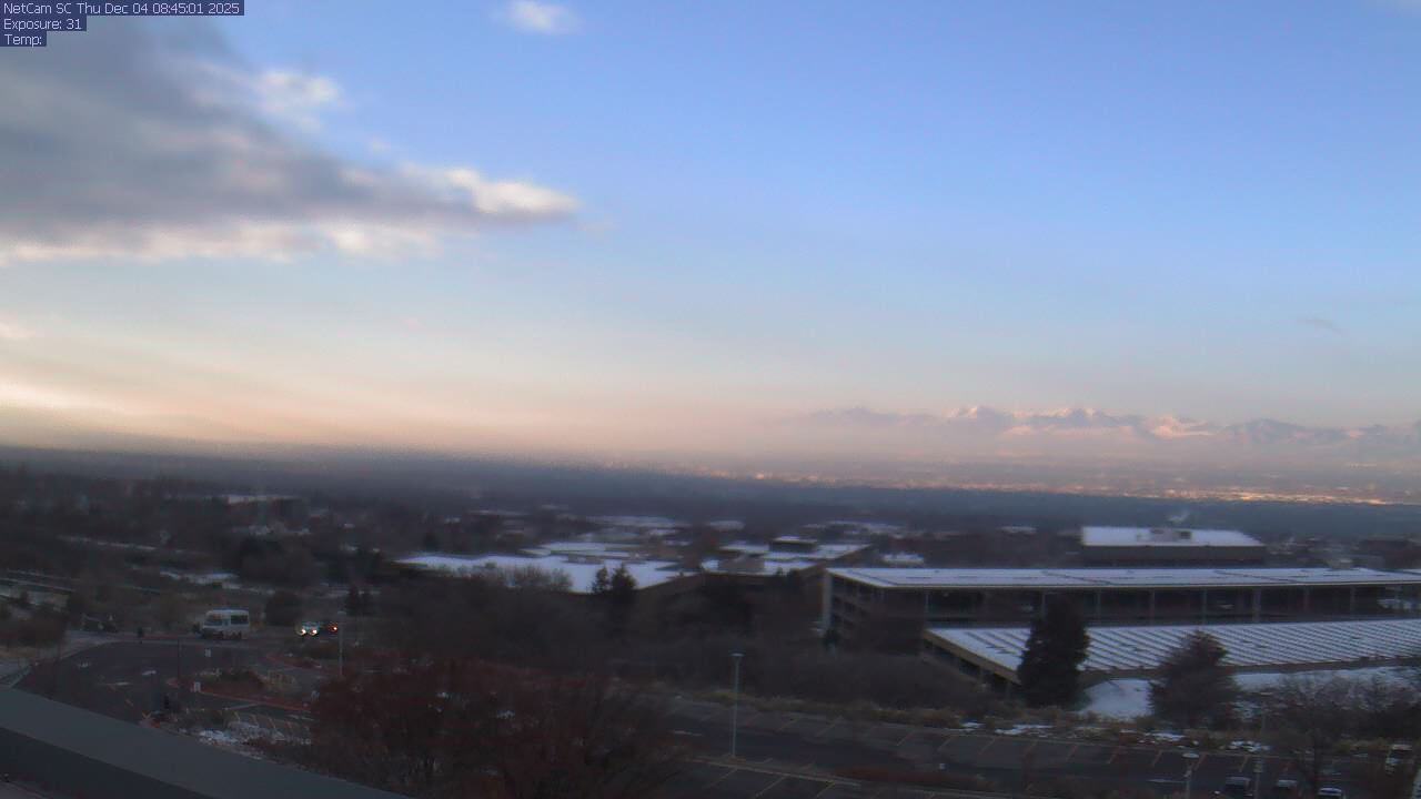 Thumbnail for current weather camera view from Red Butte Garden in Salt Lake City, Utah