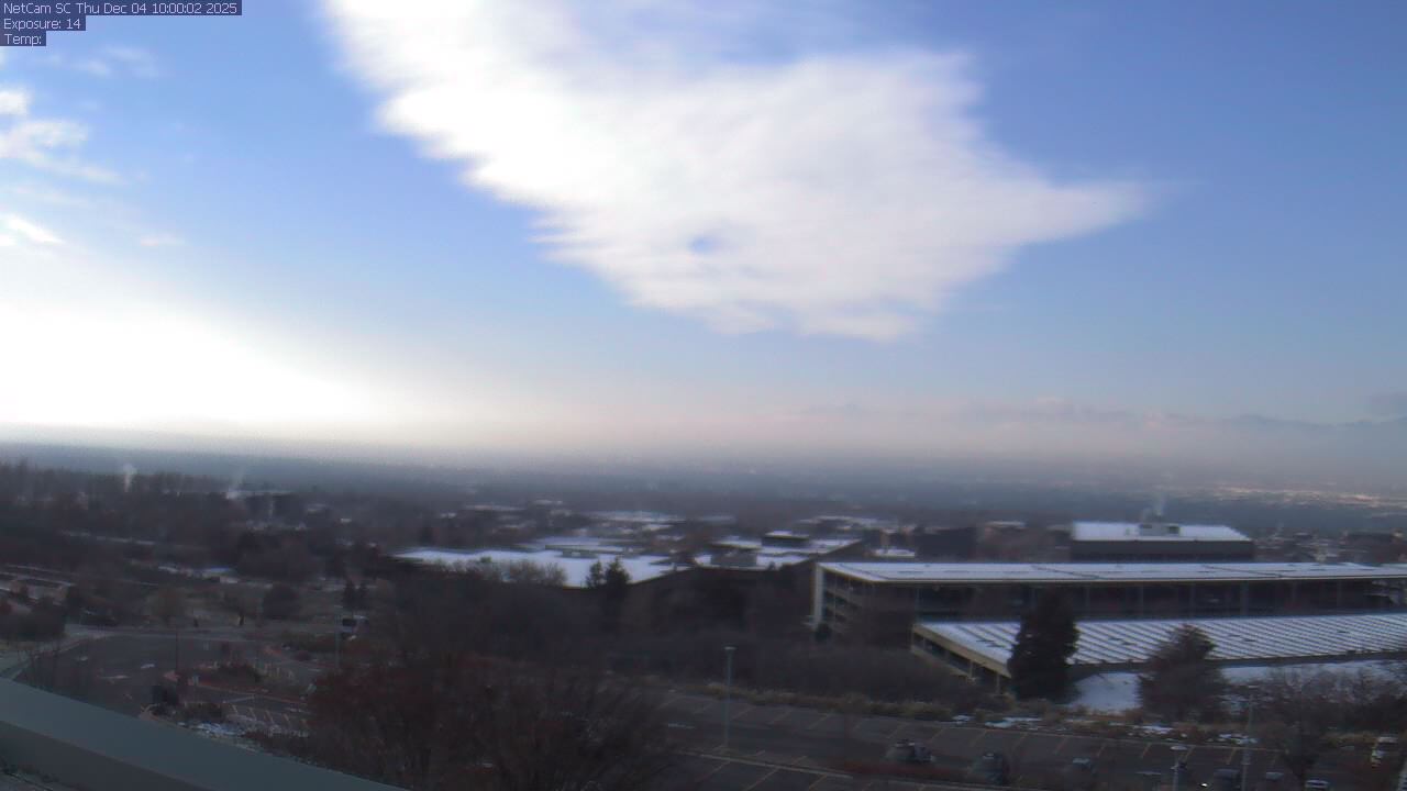Thumbnail for current weather camera view from Red Butte Garden in Salt Lake City, Utah