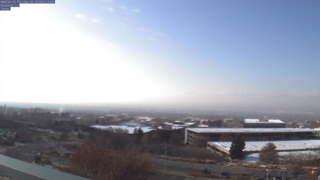 Thumbnail for current weather camera view from Red Butte Garden in Salt Lake City, Utah