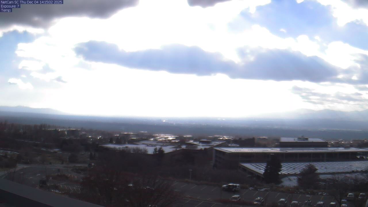 Thumbnail for current weather camera view from Red Butte Garden in Salt Lake City, Utah