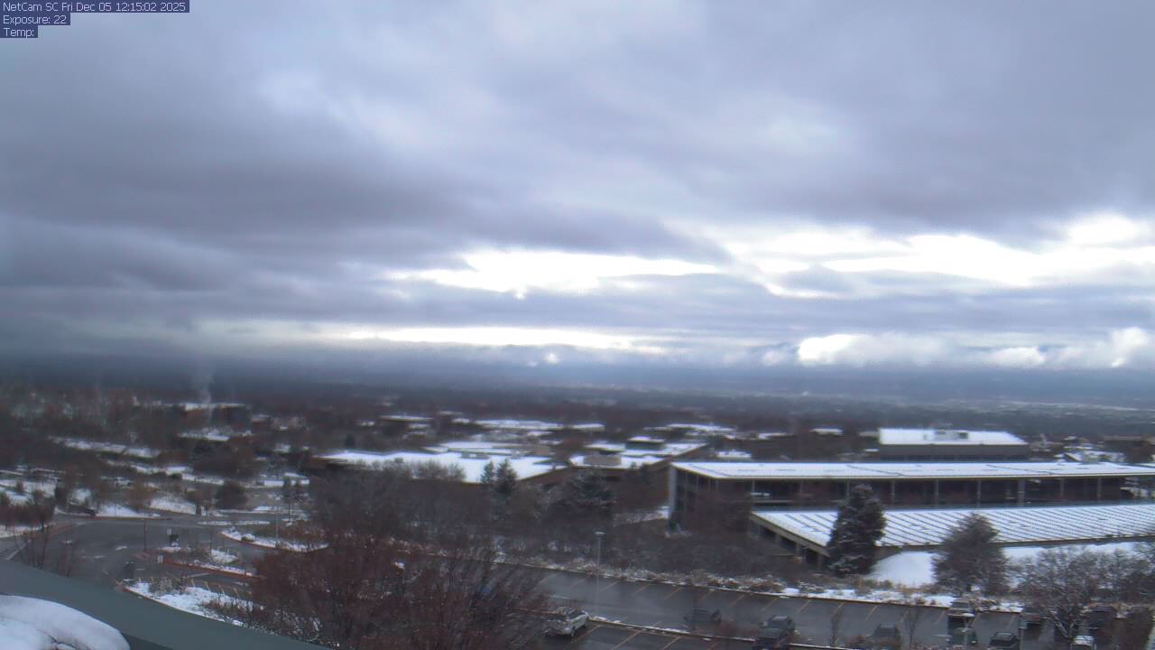 Thumbnail for current weather camera view from Red Butte Garden in Salt Lake City, Utah