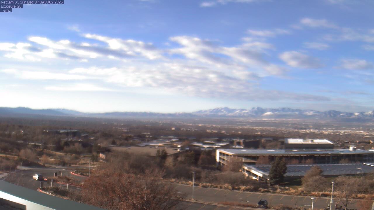 Thumbnail for current weather camera view from Red Butte Garden in Salt Lake City, Utah