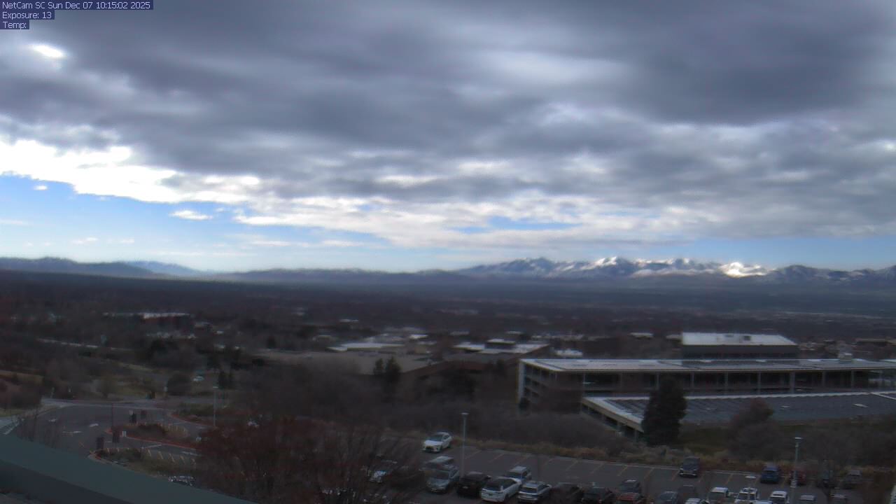 Thumbnail for current weather camera view from Red Butte Garden in Salt Lake City, Utah