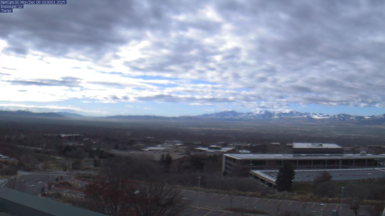 Thumbnail for current weather camera view from Red Butte Garden in Salt Lake City, Utah