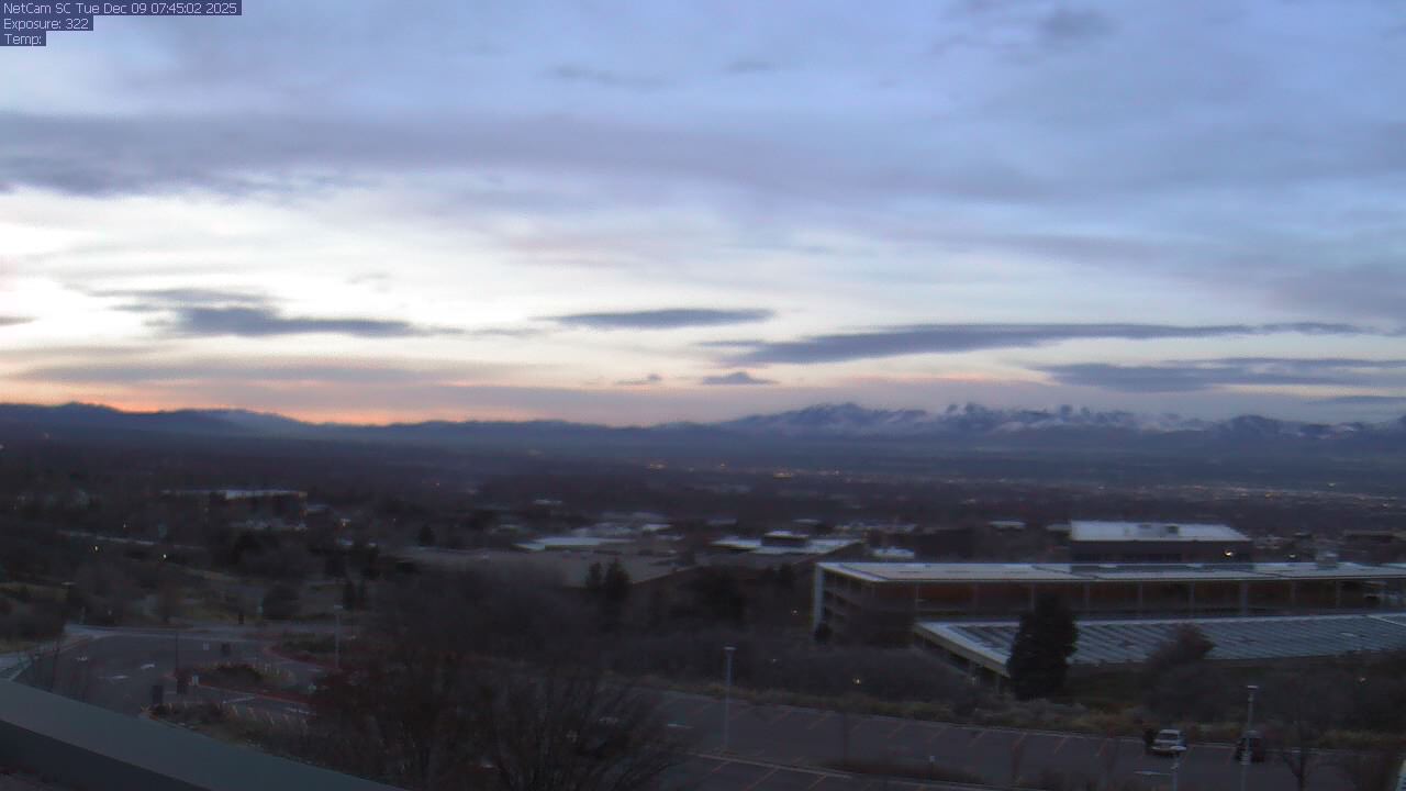 Thumbnail for current weather camera view from Red Butte Garden in Salt Lake City, Utah