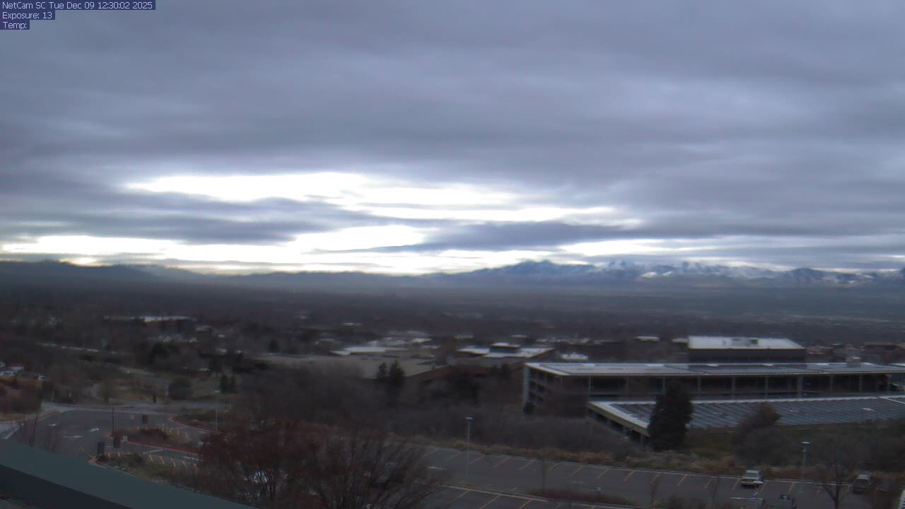 Thumbnail for current weather camera view from Red Butte Garden in Salt Lake City, Utah