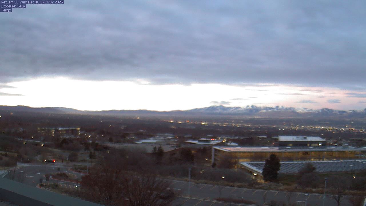 Thumbnail for current weather camera view from Red Butte Garden in Salt Lake City, Utah