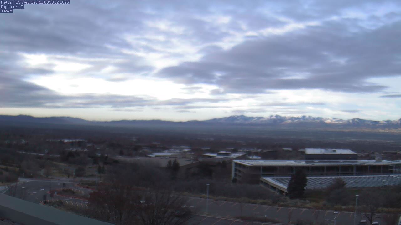 Thumbnail for current weather camera view from Red Butte Garden in Salt Lake City, Utah
