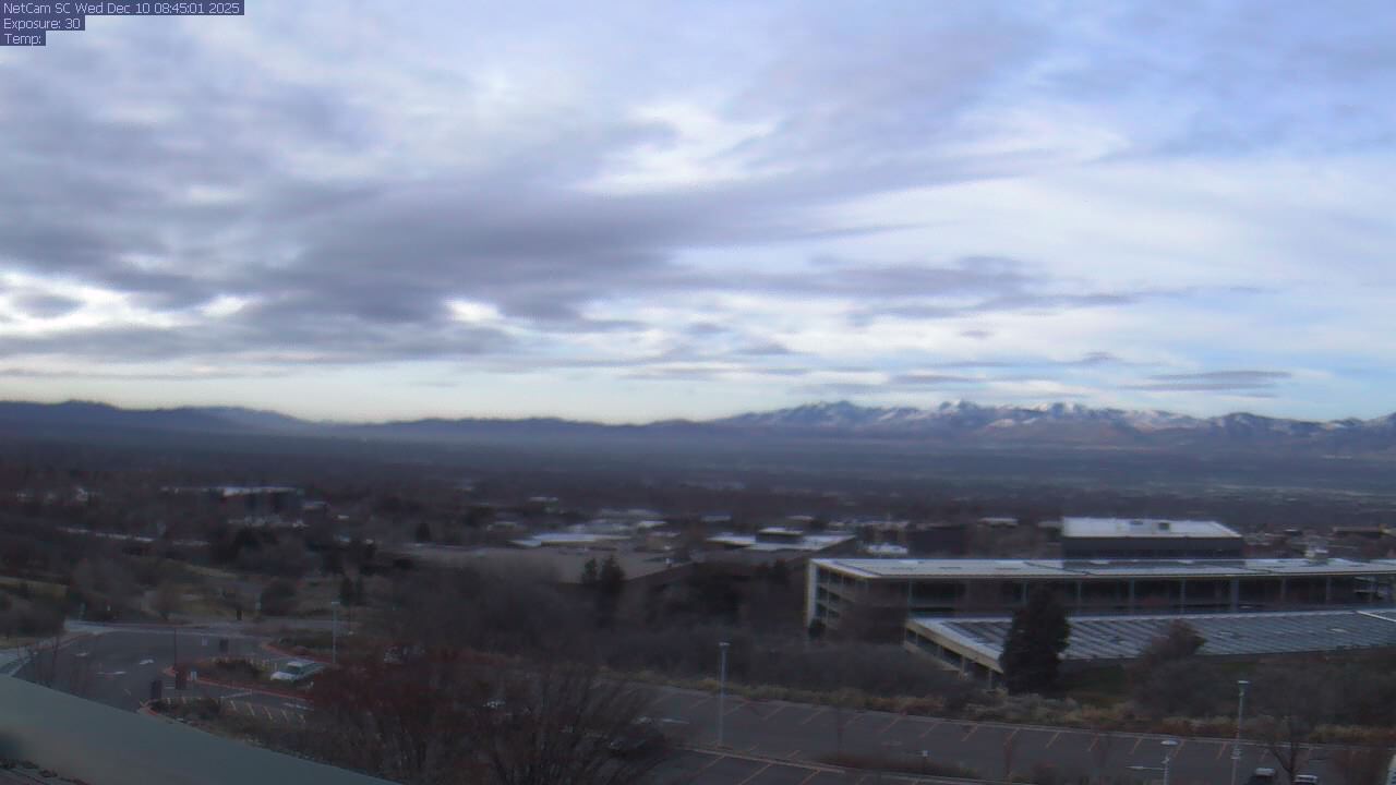 Thumbnail for current weather camera view from Red Butte Garden in Salt Lake City, Utah