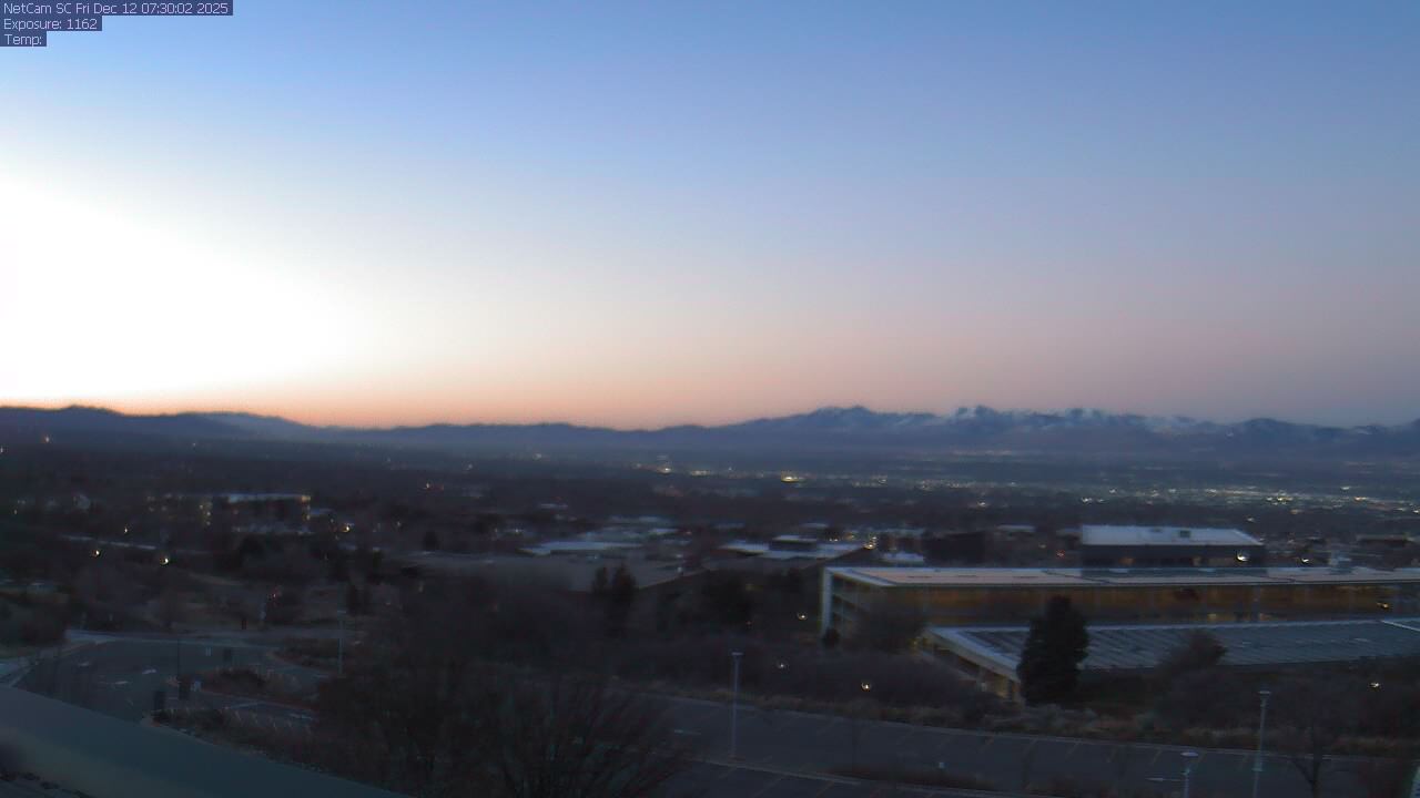 Thumbnail for current weather camera view from Red Butte Garden in Salt Lake City, Utah