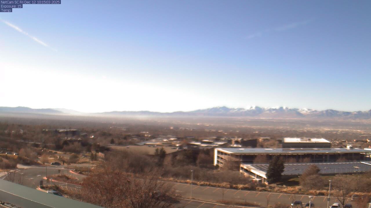 Thumbnail for current weather camera view from Red Butte Garden in Salt Lake City, Utah