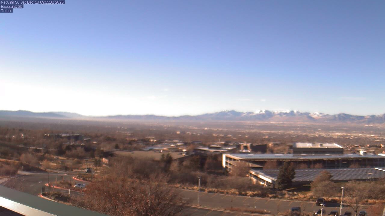 Thumbnail for current weather camera view from Red Butte Garden in Salt Lake City, Utah