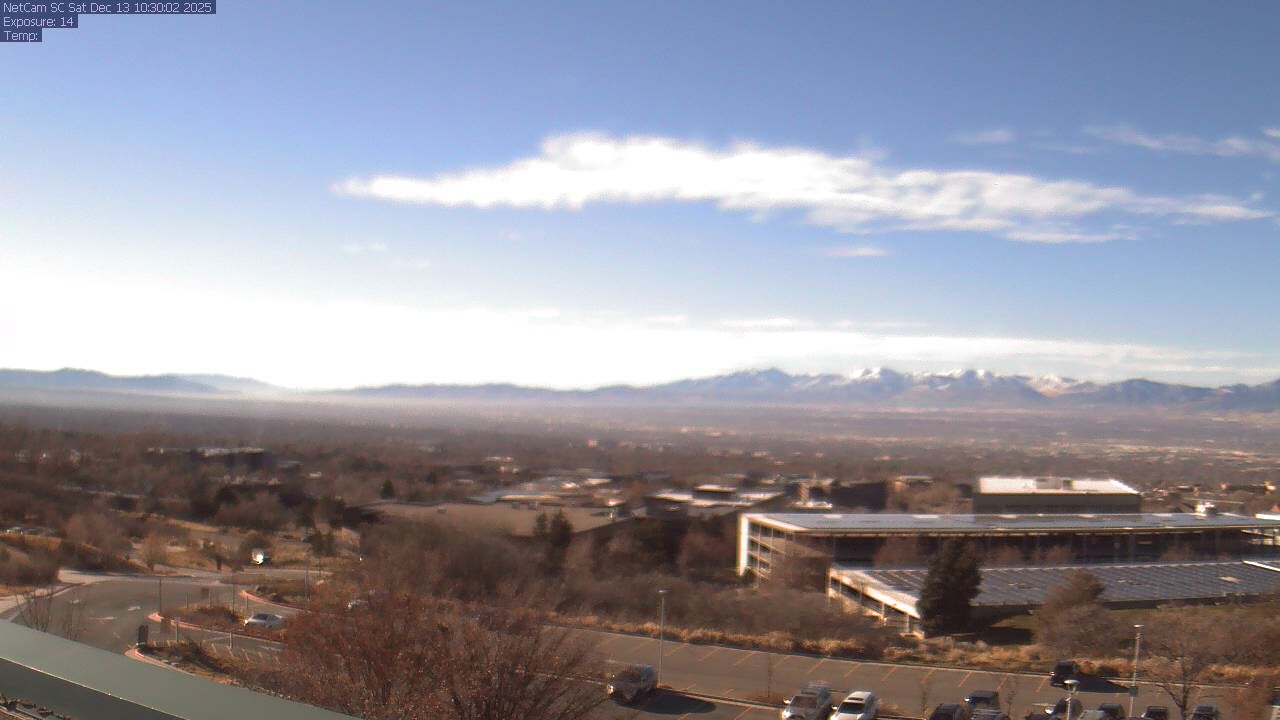Thumbnail for current weather camera view from Red Butte Garden in Salt Lake City, Utah