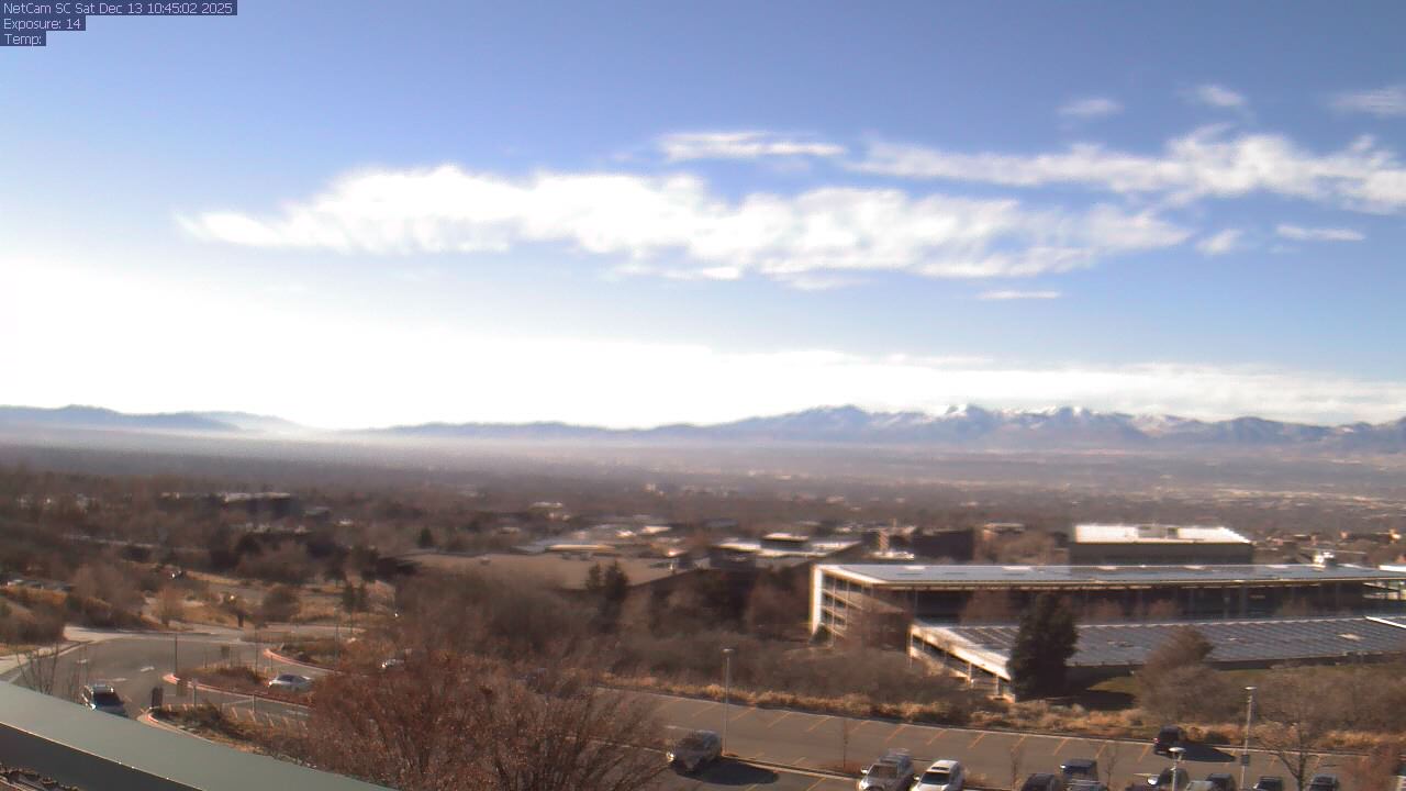Thumbnail for current weather camera view from Red Butte Garden in Salt Lake City, Utah