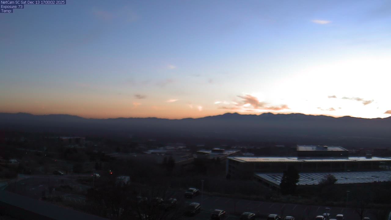 Thumbnail for current weather camera view from Red Butte Garden in Salt Lake City, Utah