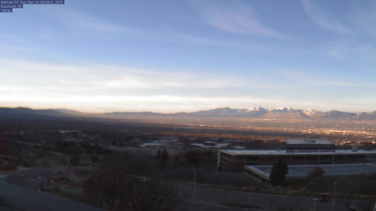 Thumbnail for current weather camera view from Red Butte Garden in Salt Lake City, Utah
