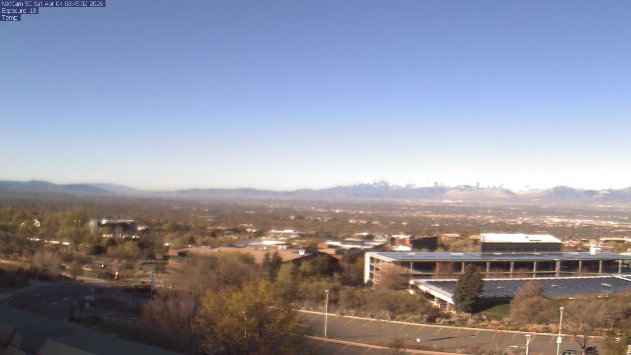 Thumbnail for current weather camera view from Red Butte Garden in Salt Lake City, Utah