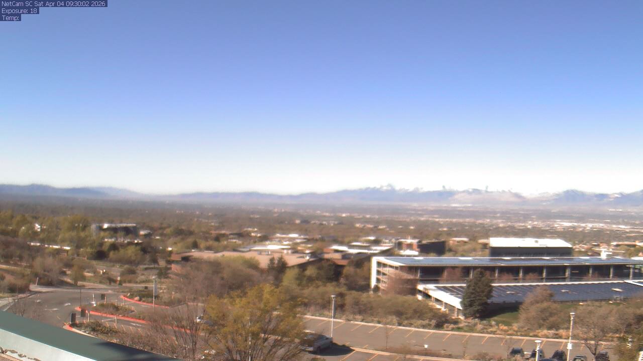 Thumbnail for current weather camera view from Red Butte Garden in Salt Lake City, Utah