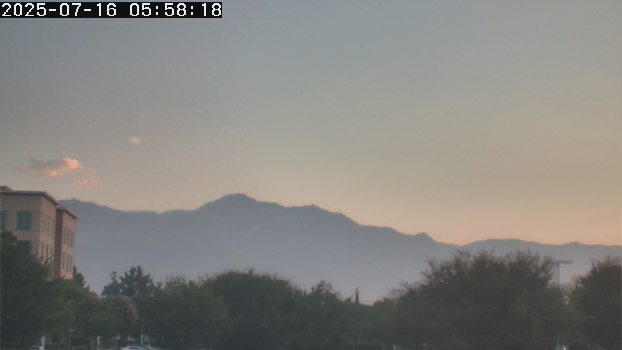 Thumbnail for current weather camera view from San Bernardino CA in Ontario, California