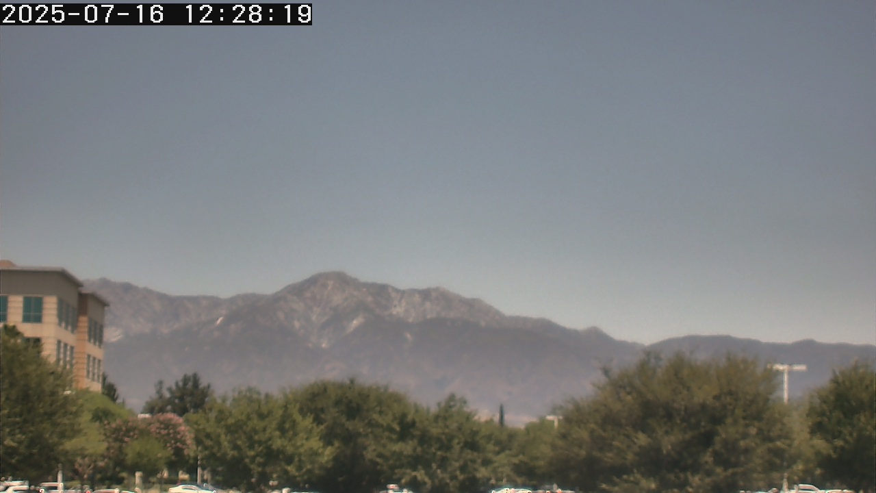 Thumbnail for current weather camera view from San Bernardino CA in Ontario, California