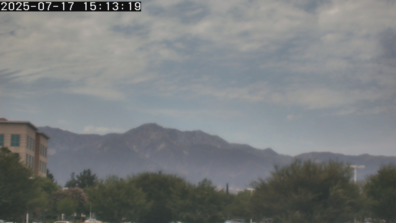 Thumbnail for current weather camera view from San Bernardino CA in Ontario, California