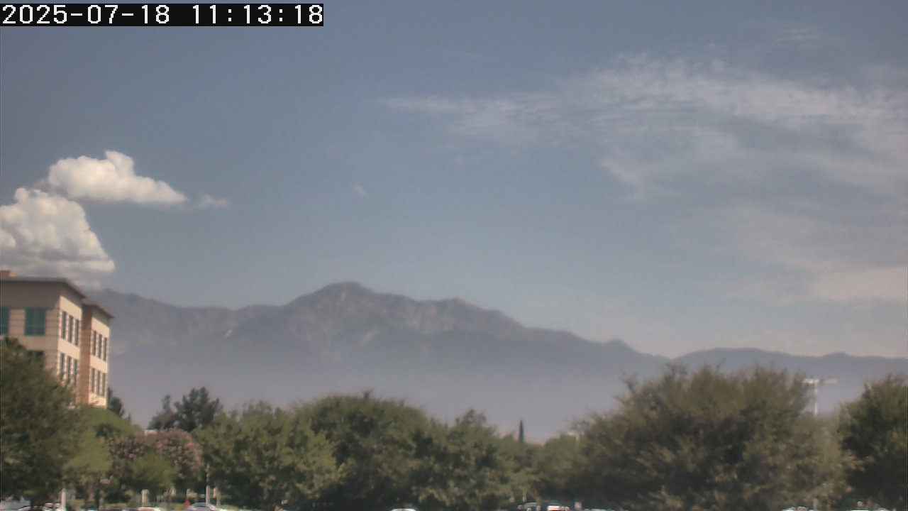 Thumbnail for current weather camera view from San Bernardino CA in Ontario, California