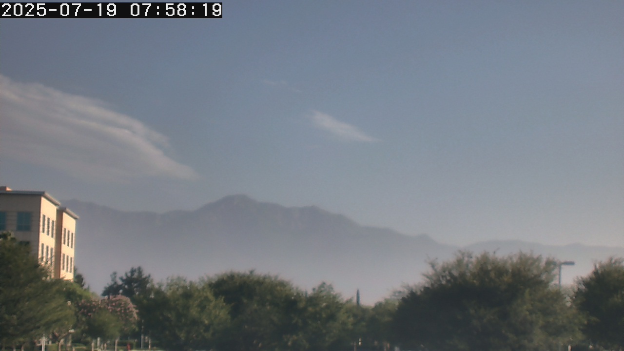 Thumbnail for current weather camera view from San Bernardino CA in Ontario, California