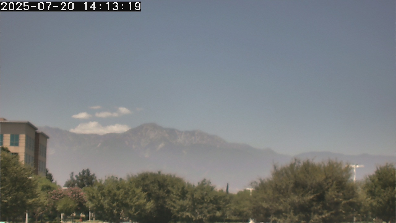 Thumbnail for current weather camera view from San Bernardino CA in Ontario, California