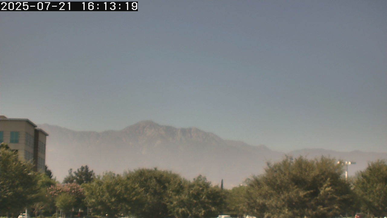 Thumbnail for current weather camera view from San Bernardino CA in Ontario, California