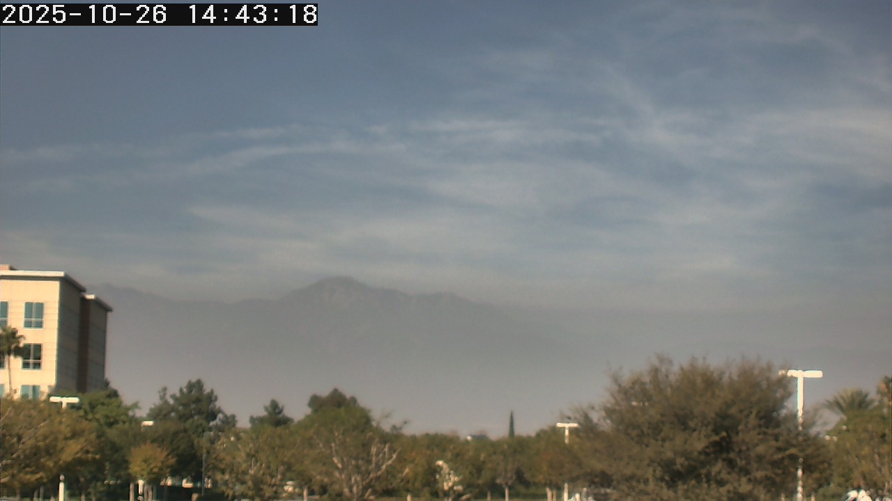 Thumbnail for current weather camera view from San Bernardino CA in Ontario, California