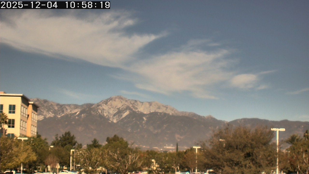 Thumbnail for current weather camera view from San Bernardino CA in Ontario, California
