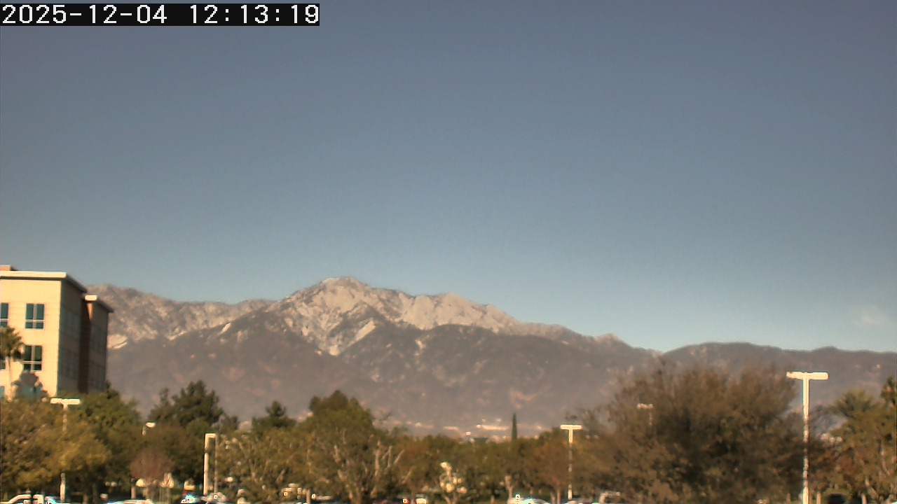 Thumbnail for current weather camera view from San Bernardino CA in Ontario, California