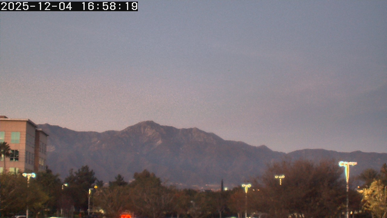 Thumbnail for current weather camera view from San Bernardino CA in Ontario, California