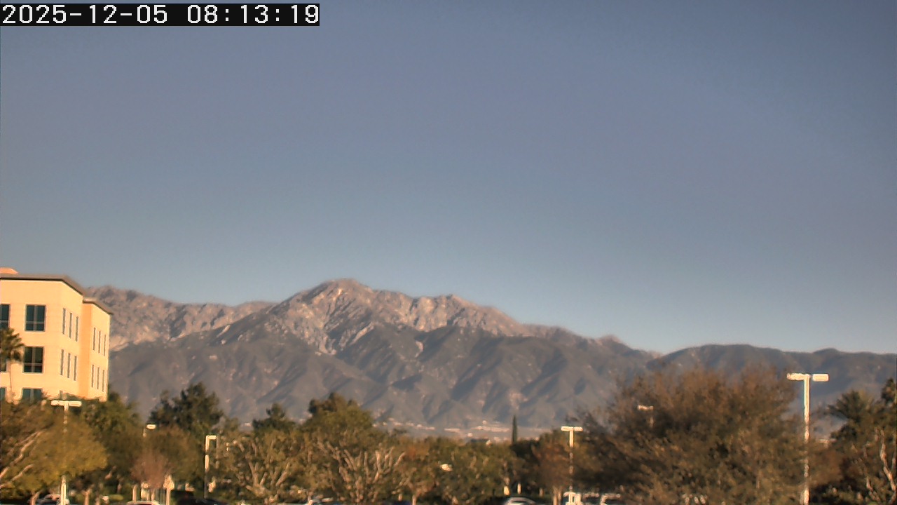 Thumbnail for current weather camera view from San Bernardino CA in Ontario, California