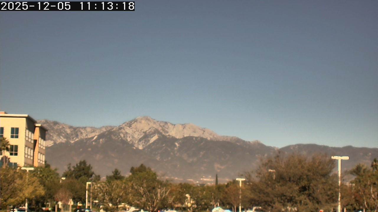 Thumbnail for current weather camera view from San Bernardino CA in Ontario, California