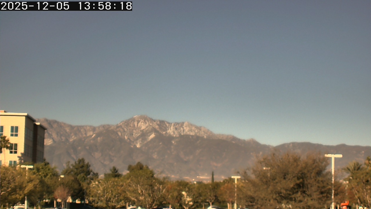 Thumbnail for current weather camera view from San Bernardino CA in Ontario, California