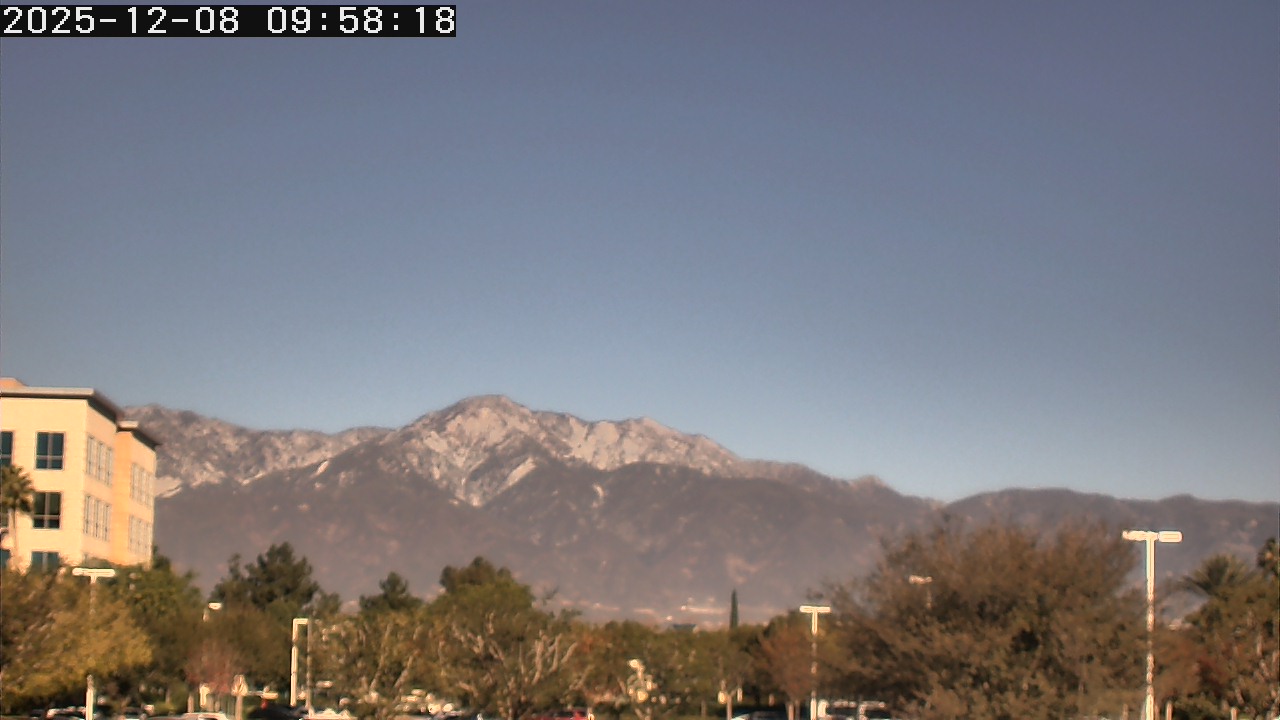 Thumbnail for current weather camera view from San Bernardino CA in Ontario, California
