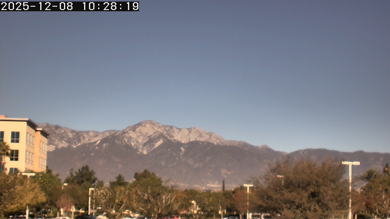 Thumbnail for current weather camera view from San Bernardino CA in Ontario, California